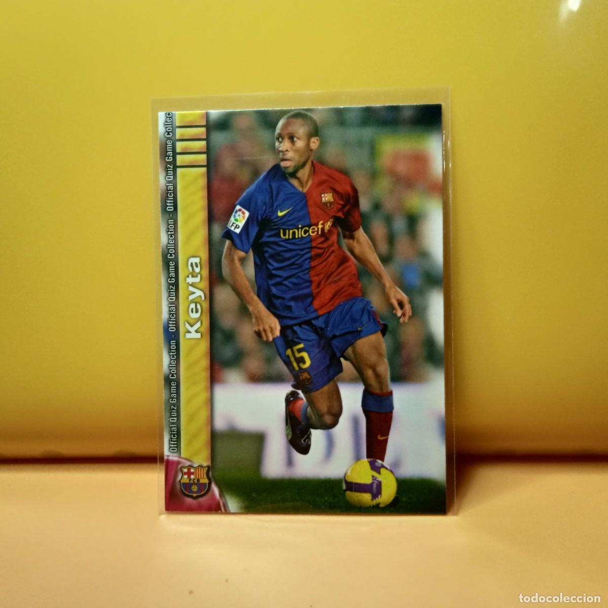 Cartes &agrave; collectionner de Football: MUNDICROMO 2009 2010 09 10 F.C BARCELONA KEITA 14 (ERROR)