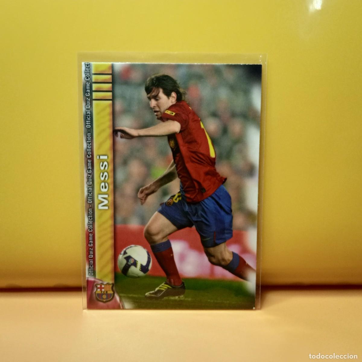 Cromos de F&uacute;tbol: MUNDICROMO 2009 2010 09 10 F.C BARCELONA MESSI 18