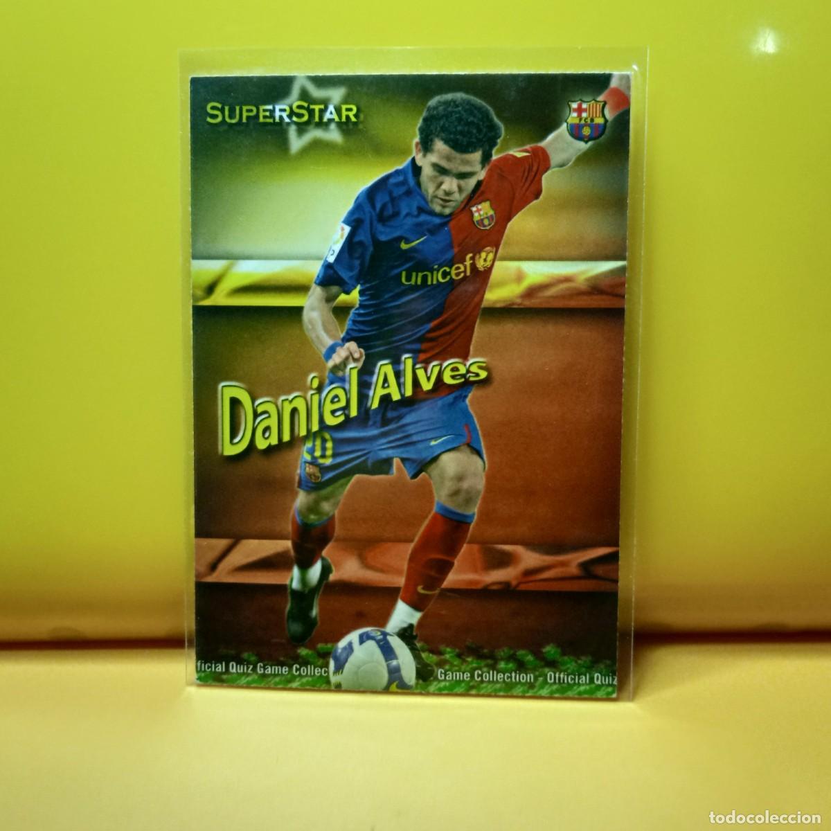 Cromos de F&uacute;tbol: MUNDICROMO 2009 2010 09 10 SUPERSTAR F.C BARCELONA DANI ALVES 23