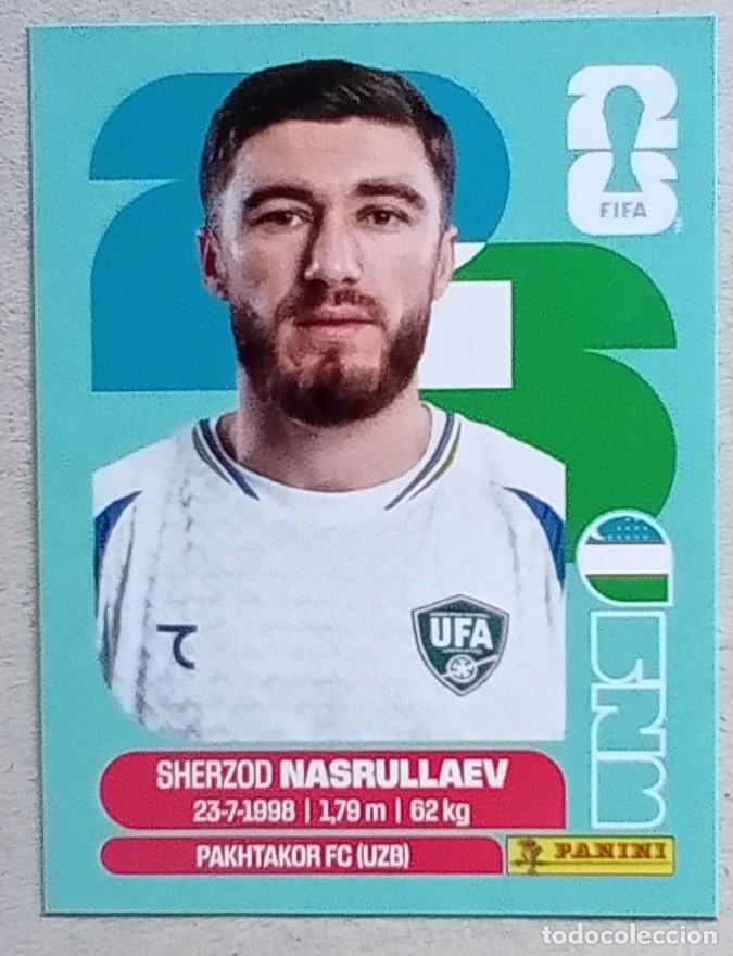 Cromos de F&uacute;tbol: Figurina Panini 2026 Cromo World Cup Usa Mundial 2026 Sherzod Nasrullaev Uzbekistan n UZB 4