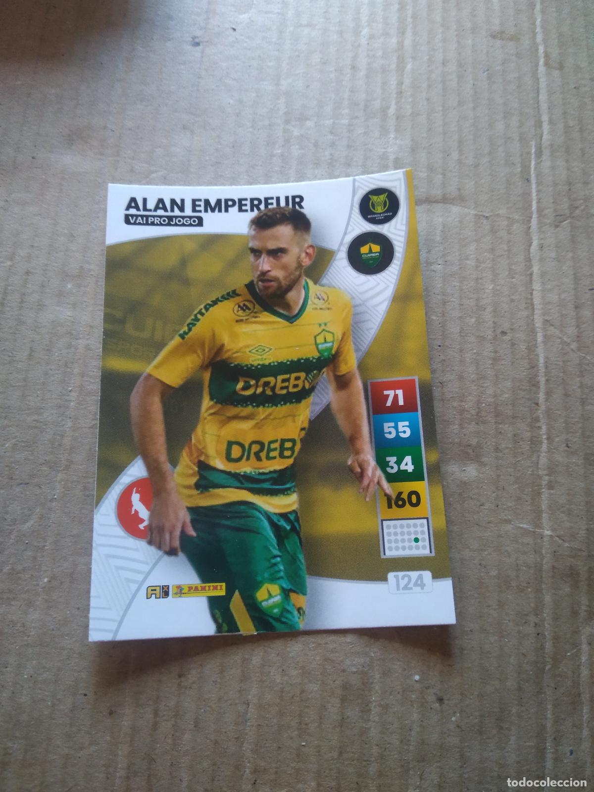 Cromos de Futebol: 124 ALAN EMPEREUR CUIABA CROMO FUTBOL PANINI ADRENALYN LIGA BRASIL 2023 BRASILEIRAO