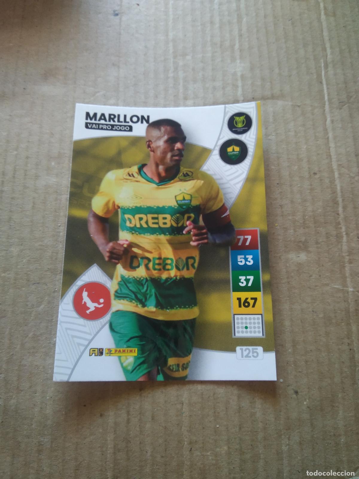 Cromos de Futebol: 125 MARLLON CUIABA CROMO FUTBOL PANINI ADRENALYN LIGA BRASIL 2023 BRASILEIRAO