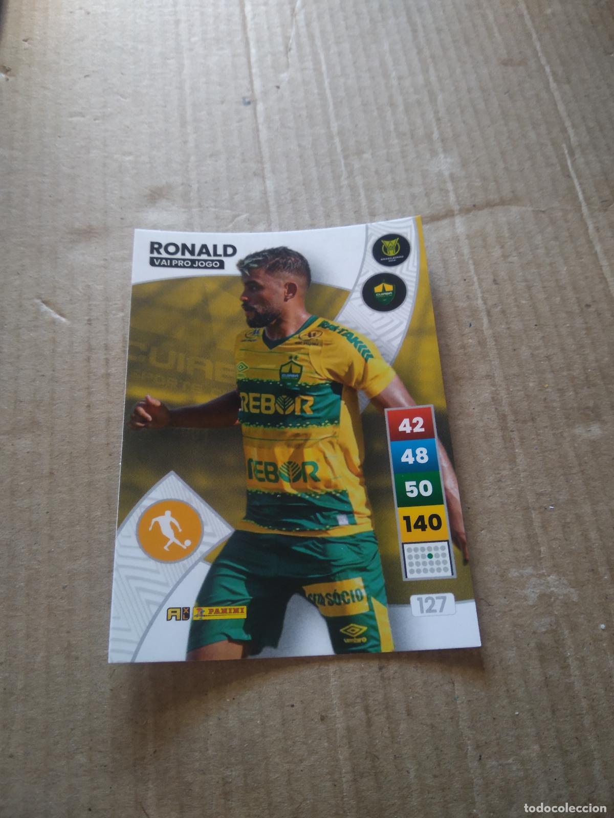 Cromos de Futebol: 127 RONALD CUIABA CROMO FUTBOL PANINI ADRENALYN LIGA BRASIL 2023 BRASILEIRAO
