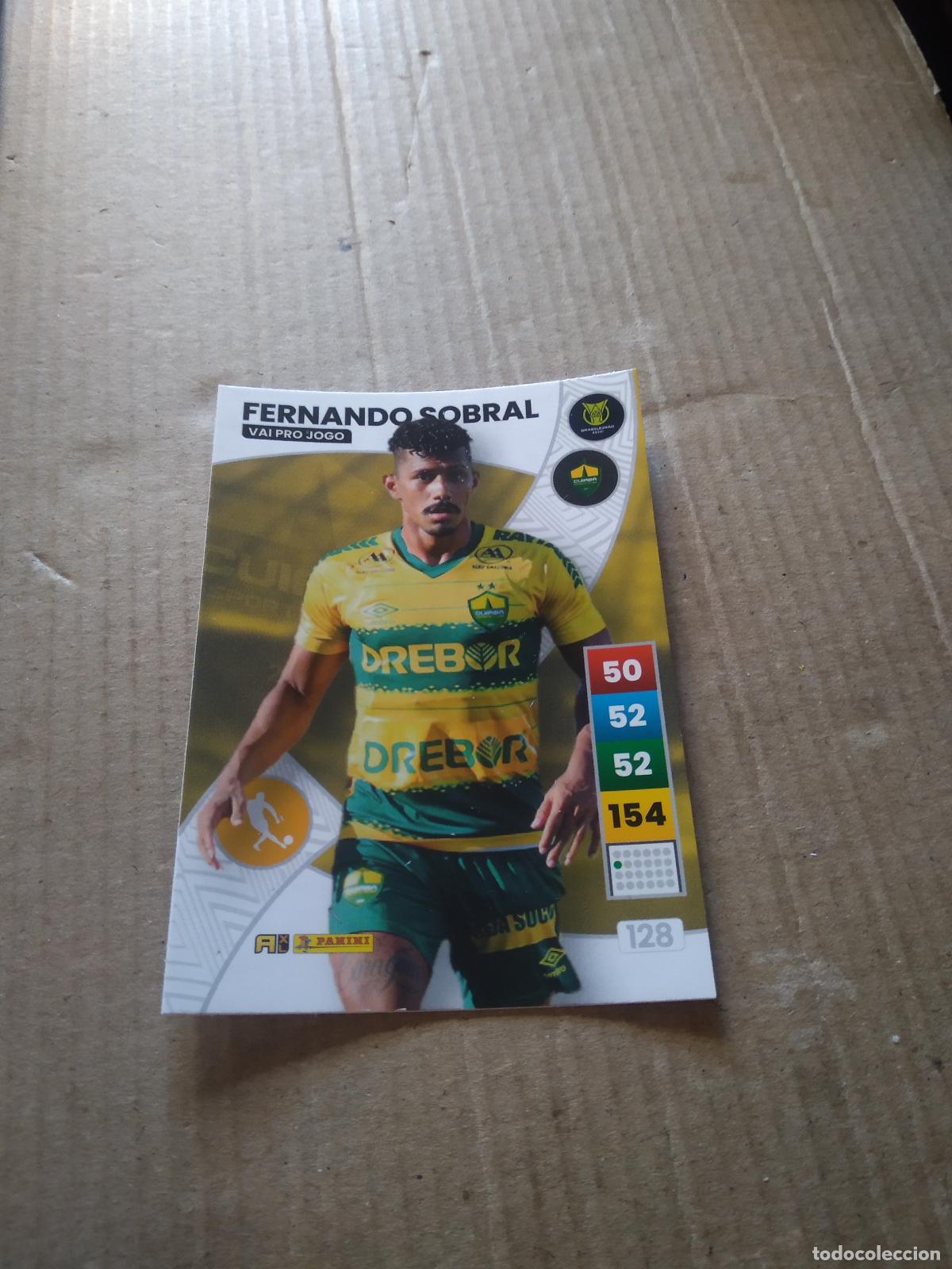 Cromos de Futebol: 128 FERNANDO SOBRAL CUIABA CROMO FUTBOL PANINI ADRENALYN LIGA BRASIL 2023 BRASILEIRAO