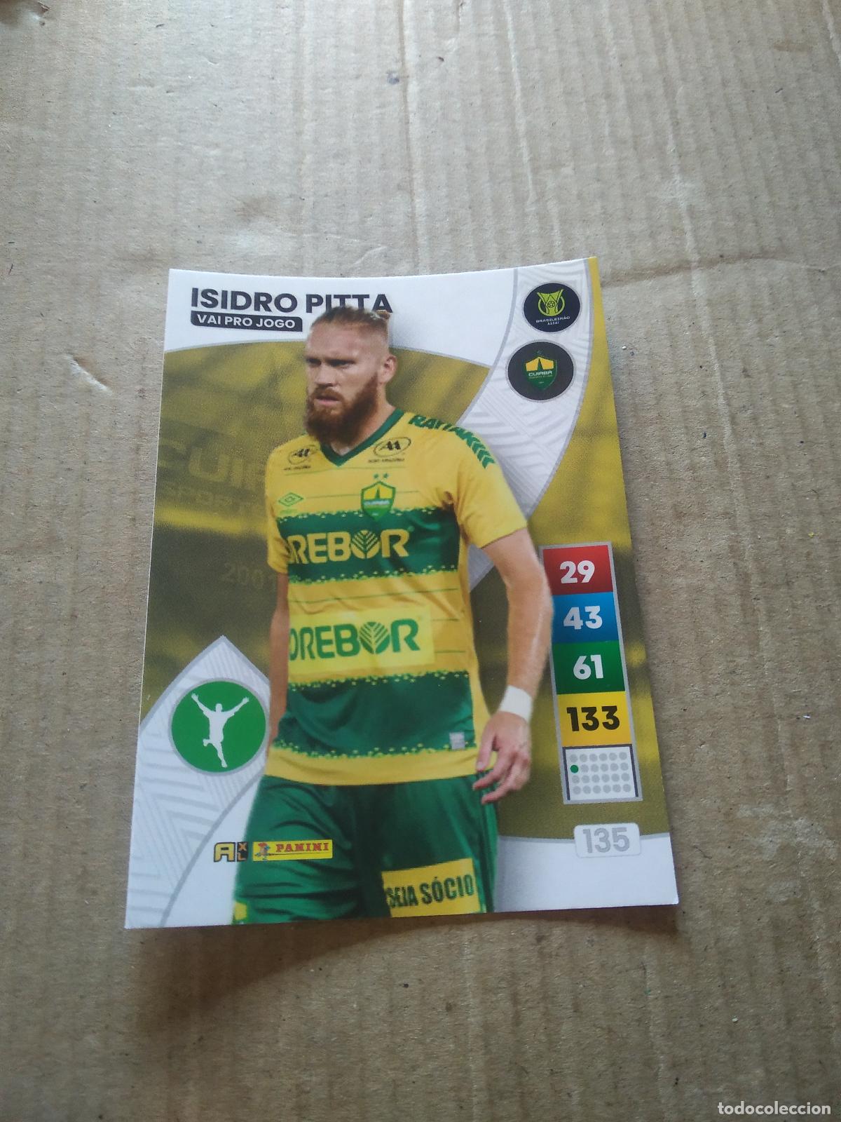 Cromos de F&uacute;tbol: 135 ISIDRO PITTA CUIABA CROMO FUTBOL PANINI ADRENALYN LIGA BRASIL 2023 BRASILEIRAO