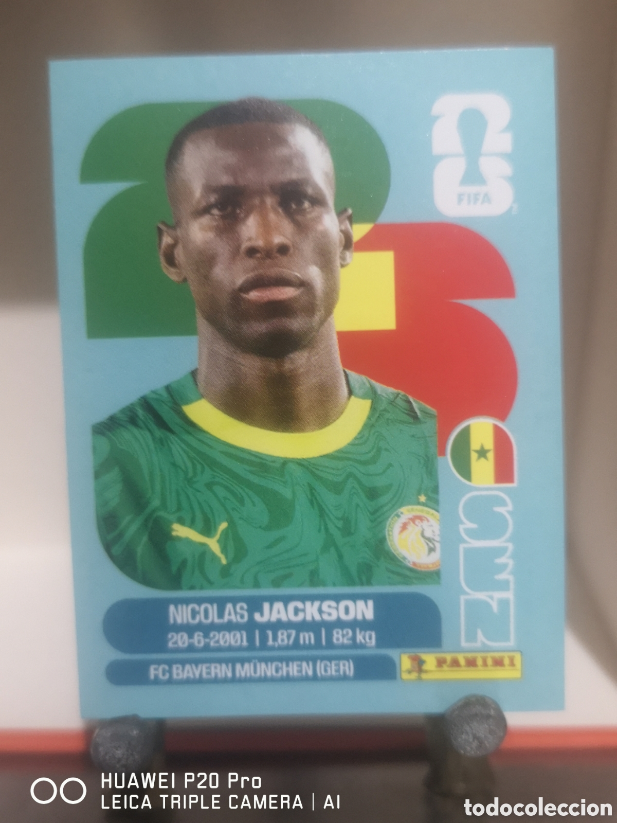 Cromos de F&uacute;tbol: FIFA WORLD CUP MUNDIAL 2026 NICOLAS JACKSON - SEN 19