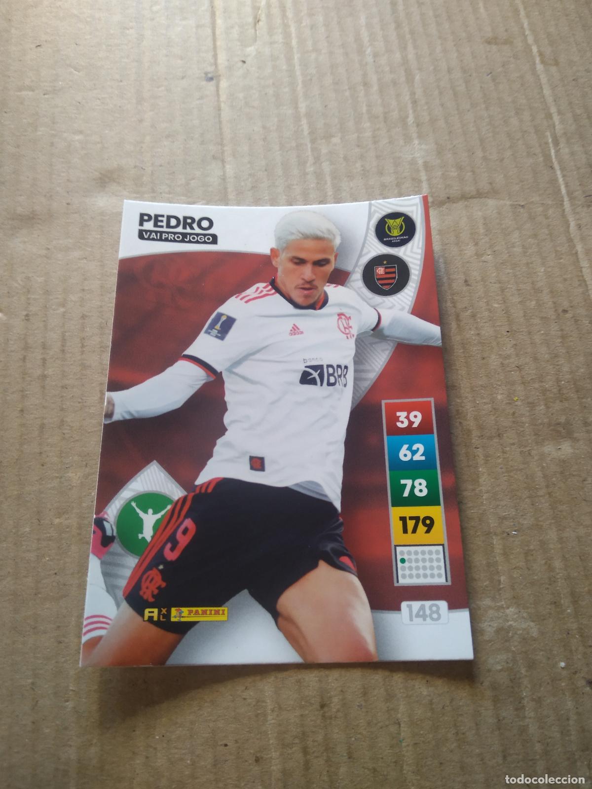 Cromos de F&uacute;tbol: 148 PEDRO FLAMENGO CROMO FUTBOL PANINI ADRENALYN LIGA BRASIL 2023 BRASILEIRAO