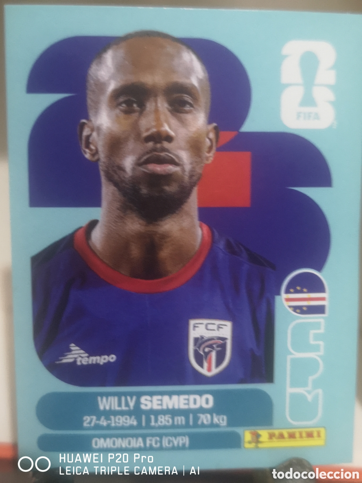 Cromos de F&uacute;tbol: FIFA WORLD CUP MUNDIAL 2026 SEMEDO - CPV 19