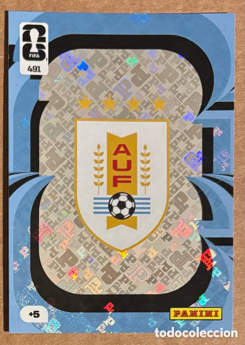 Cromos de F&uacute;tbol: ESCUDO DE ARGENTINA. CARTA PANINI ADRENALYN XL FIFA WORLD CUP 2026. #491.