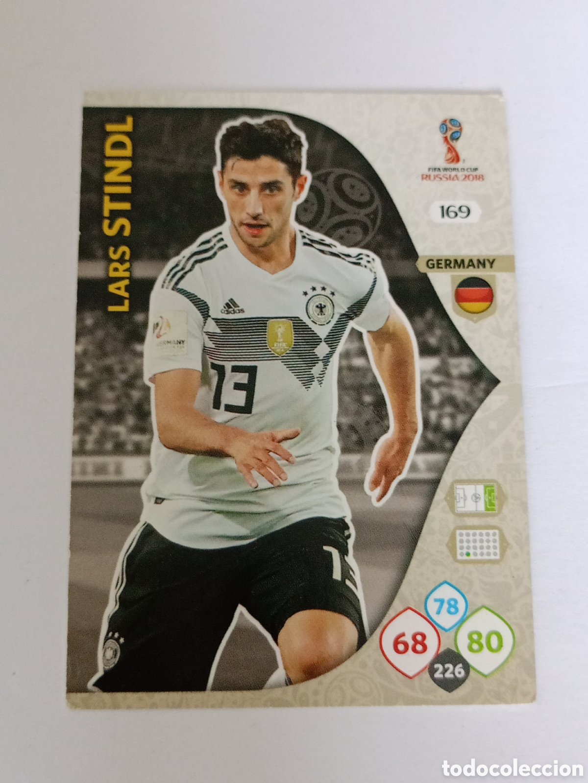 Cromos de F&uacute;tbol: 169 Lars Stindl - Alemania - Adrenalyn XL - Mundial Russia 2018 - Panini