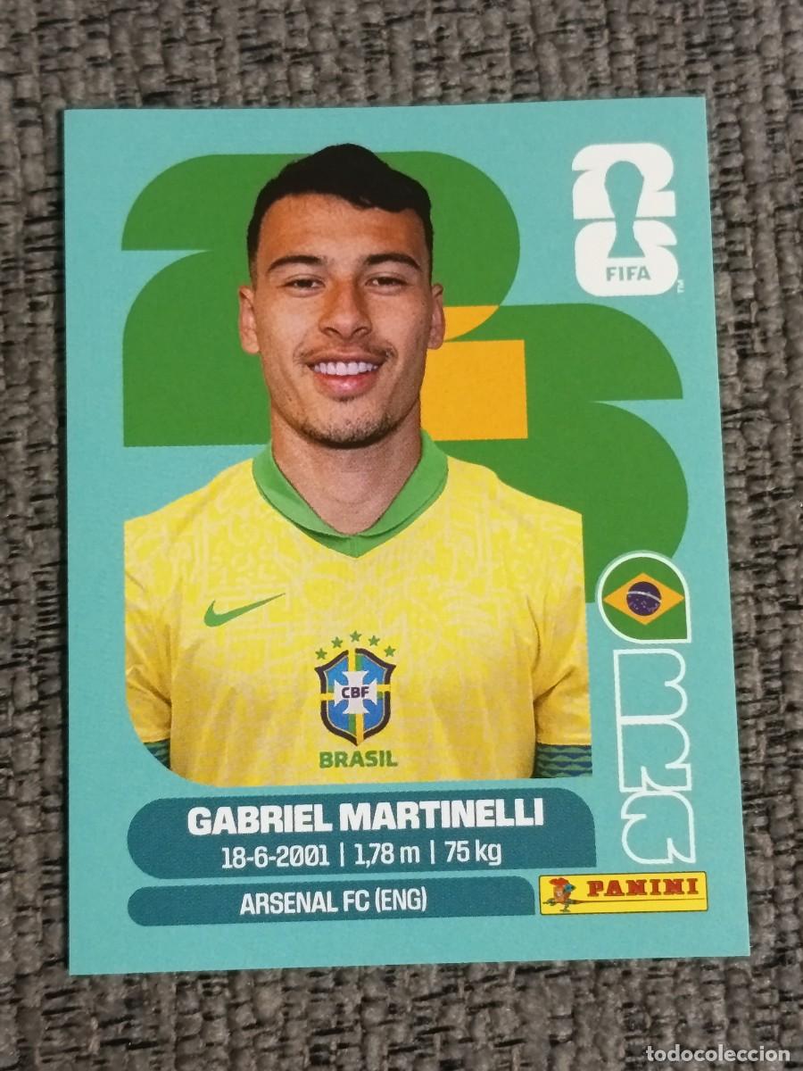 Cromos de F&uacute;tbol: MARTINELLI BRA 18 STICKER MUNDIAL 2026 PANINI FIFA WORLD CUP NUEVO