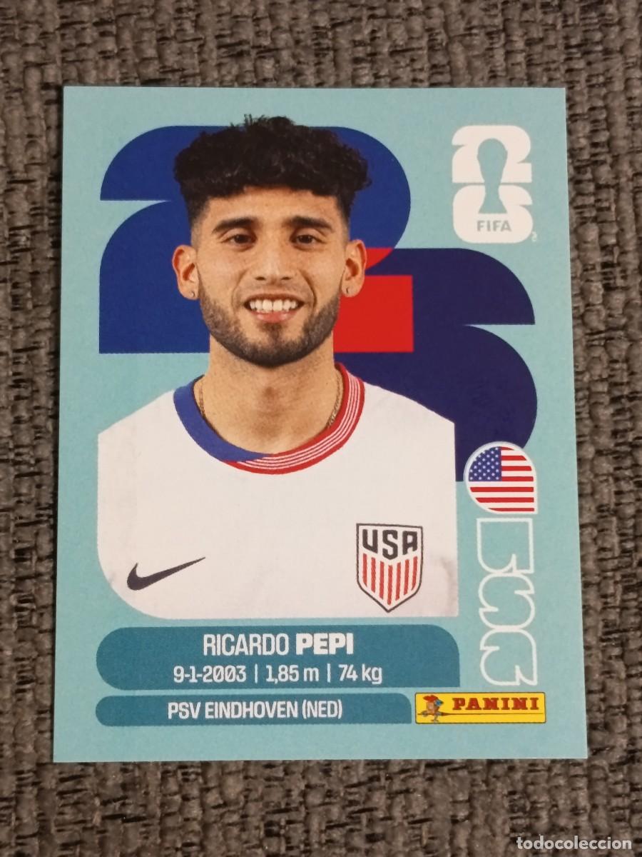 Cromos de F&uacute;tbol: PEPI USA 18 STICKER MUNDIAL 2026 PANINI FIFA WORLD CUP NUEVO