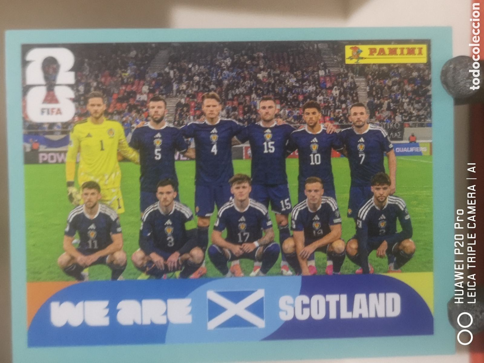 Cromos de F&uacute;tbol: FIFA WORLD CUP MUNDIAL 2026 ALINEACI&Oacute;N SCOTLAND - SCO 13