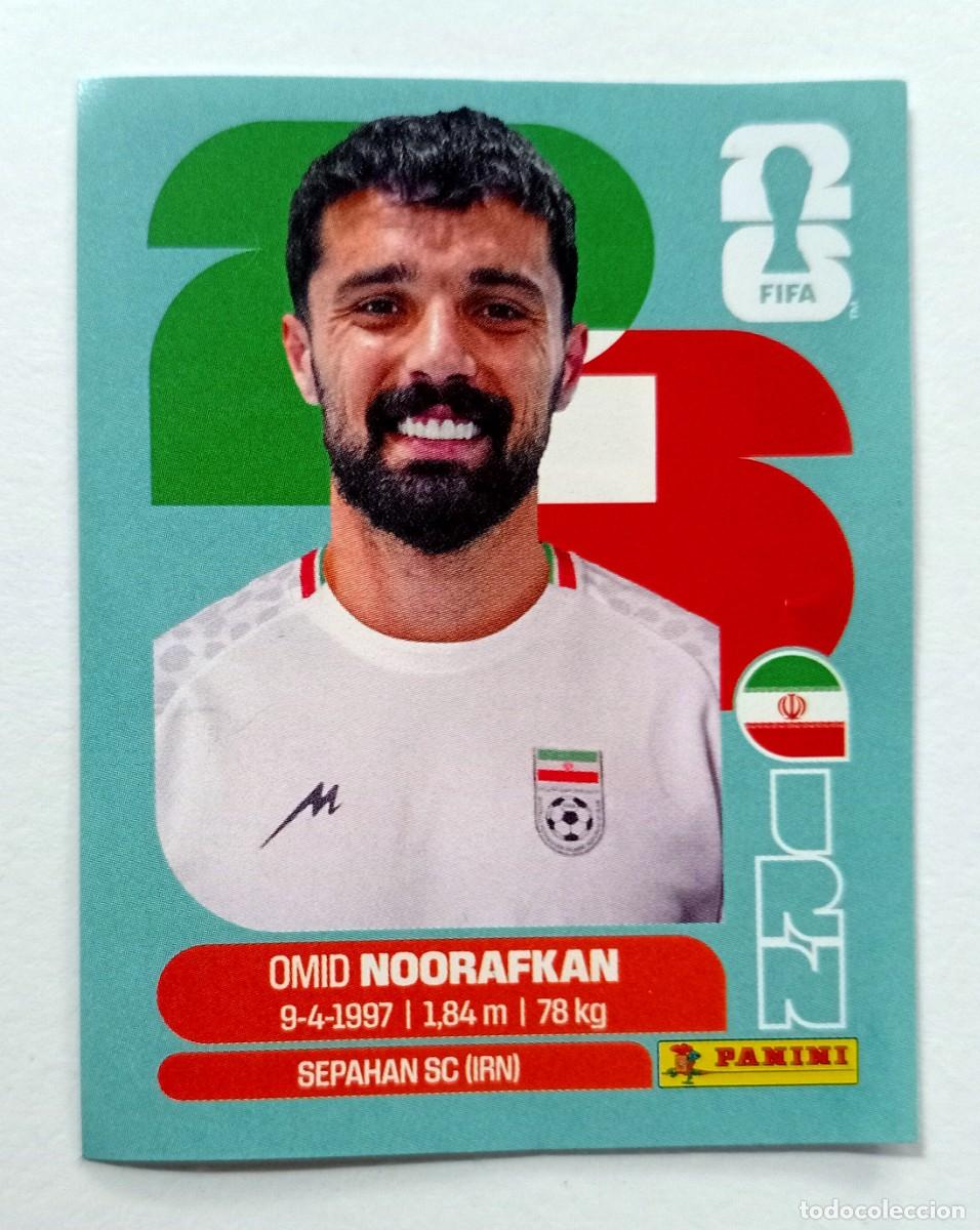 Cromos de F&uacute;tbol: CROMO ALBUM MUNDIAL 2026 PANINI: NOORAFKAN- IRAN