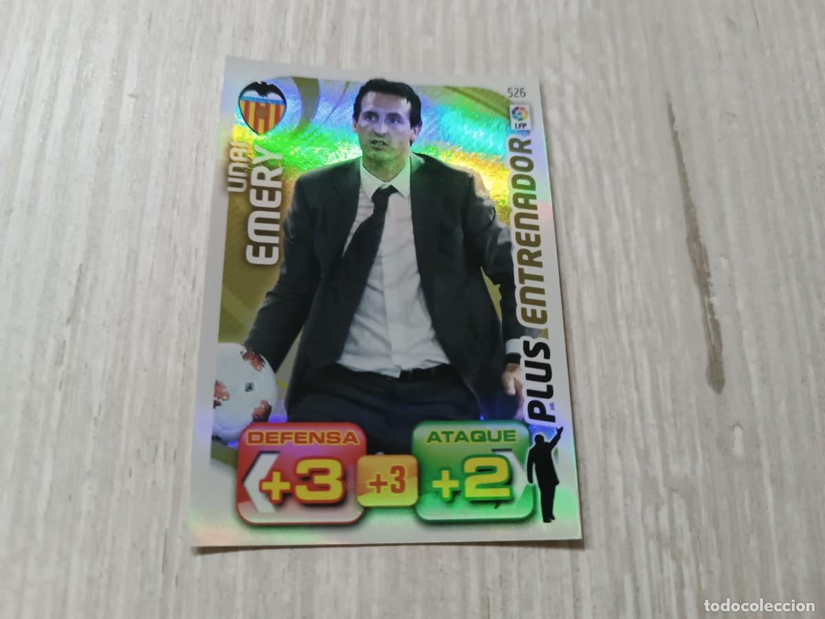 Cromos de F&uacute;tbol: UNAI EMERY PLUS ENTRENADOR ADRENALYN 2011 2012 11 12