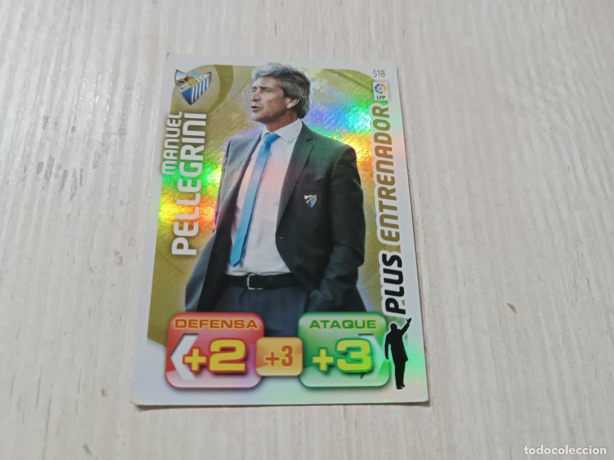 Cromos de F&uacute;tbol: PELLEGRINI PLUS ENTRENADOR ADRENALYN 2011 2012 11 12