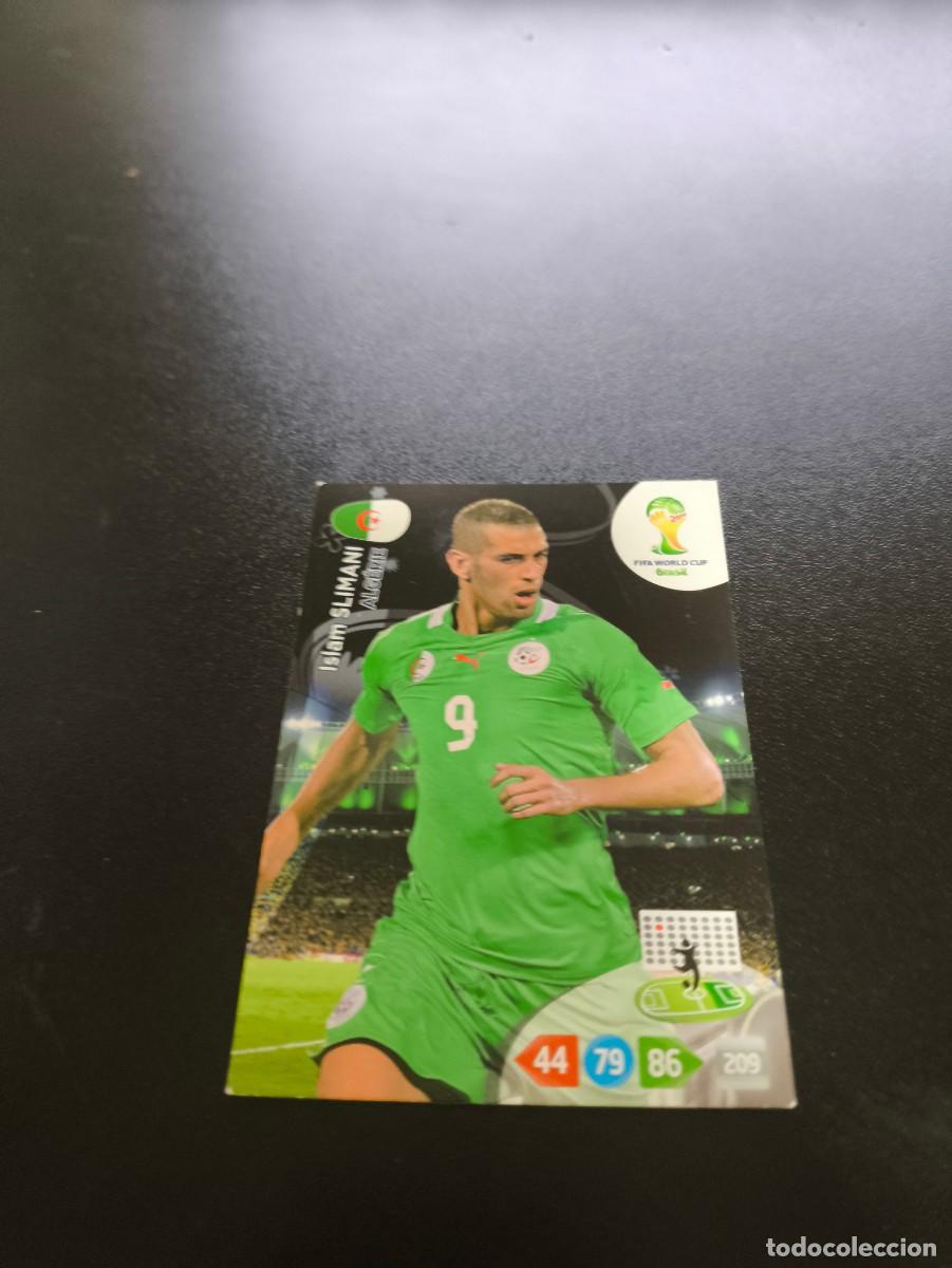 Cromos de F&uacute;tbol: Islam Slimani ALGERIA ALGERIE PANINI ADRENALYN XL WORLD CUP MUNDIAL BRASIL 2014 NO LIGA