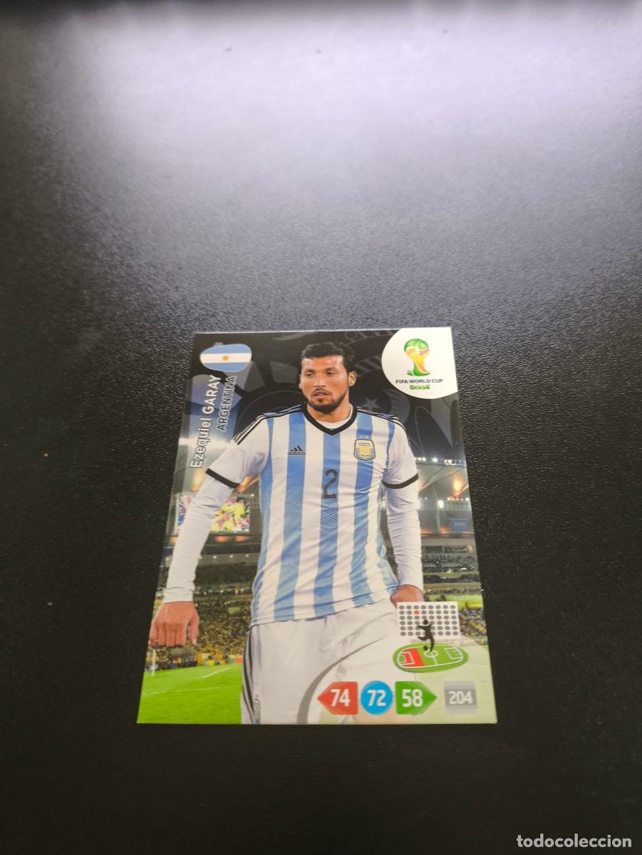 Cromos de F&uacute;tbol: Ezequiel Garay ARGENTINA PANINI ADRENALYN XL WORLD CUP MUNDIAL BRASIL 2014 NO LIGA ESTE