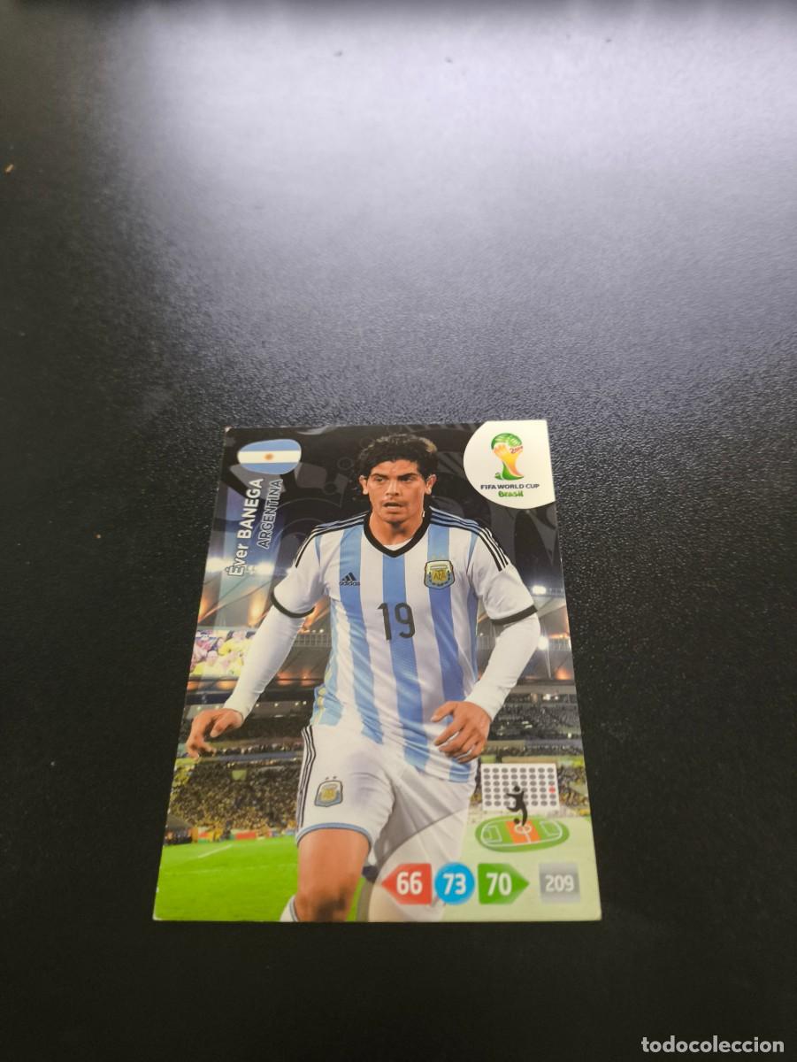 Cromos de F&uacute;tbol: &Eacute;ver Banega ARGENTINA PANINI ADRENALYN XL WORLD CUP MUNDIAL BRASIL 2014 NO LIGA ESTE