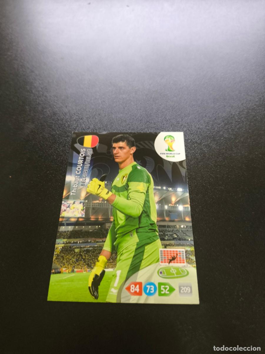 Cromos de Futebol: Thibaut Courtois REAL MADRID BELGICA PANINI ADRENALYN XL WORLD CUP MUNDIAL BRASIL 2014 NO LIGA ESTE