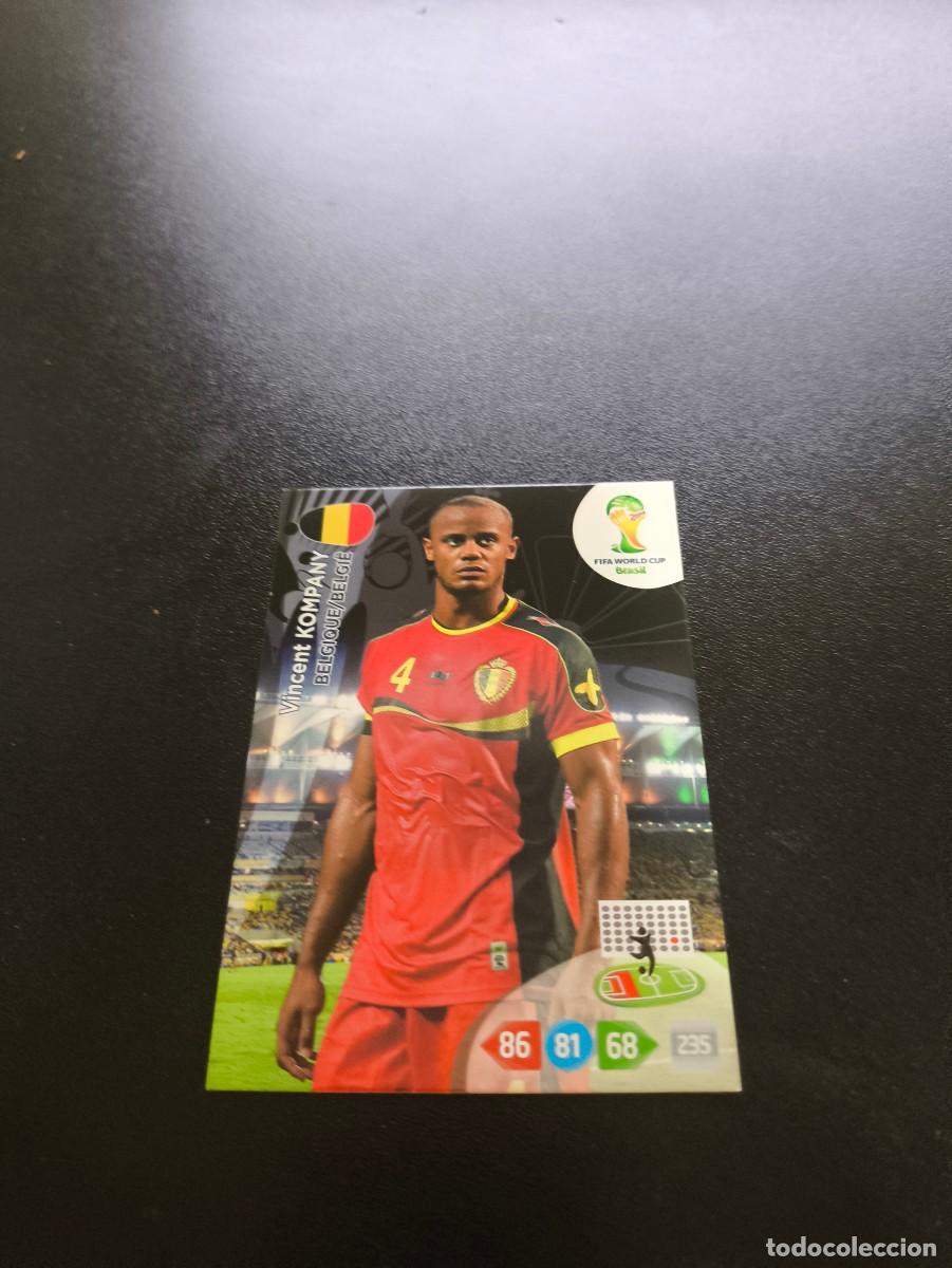 Cromos de Futebol: Vincent Kompany BELGICA BELGIUM PANINI ADRENALYN XL WORLD CUP MUNDIAL BRASIL 2014 NO LIGA ESTE