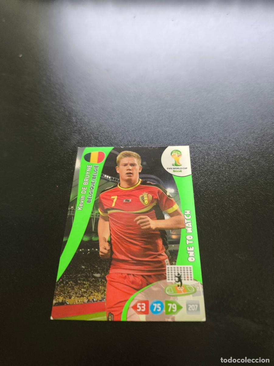 Cromos de Futebol: Kevin De Bruyne ONE TO WATCH BELGICA PANINI ADRENALYN XL WORLD CUP MUNDIAL BRASIL 2014 NO LIGA ESTE