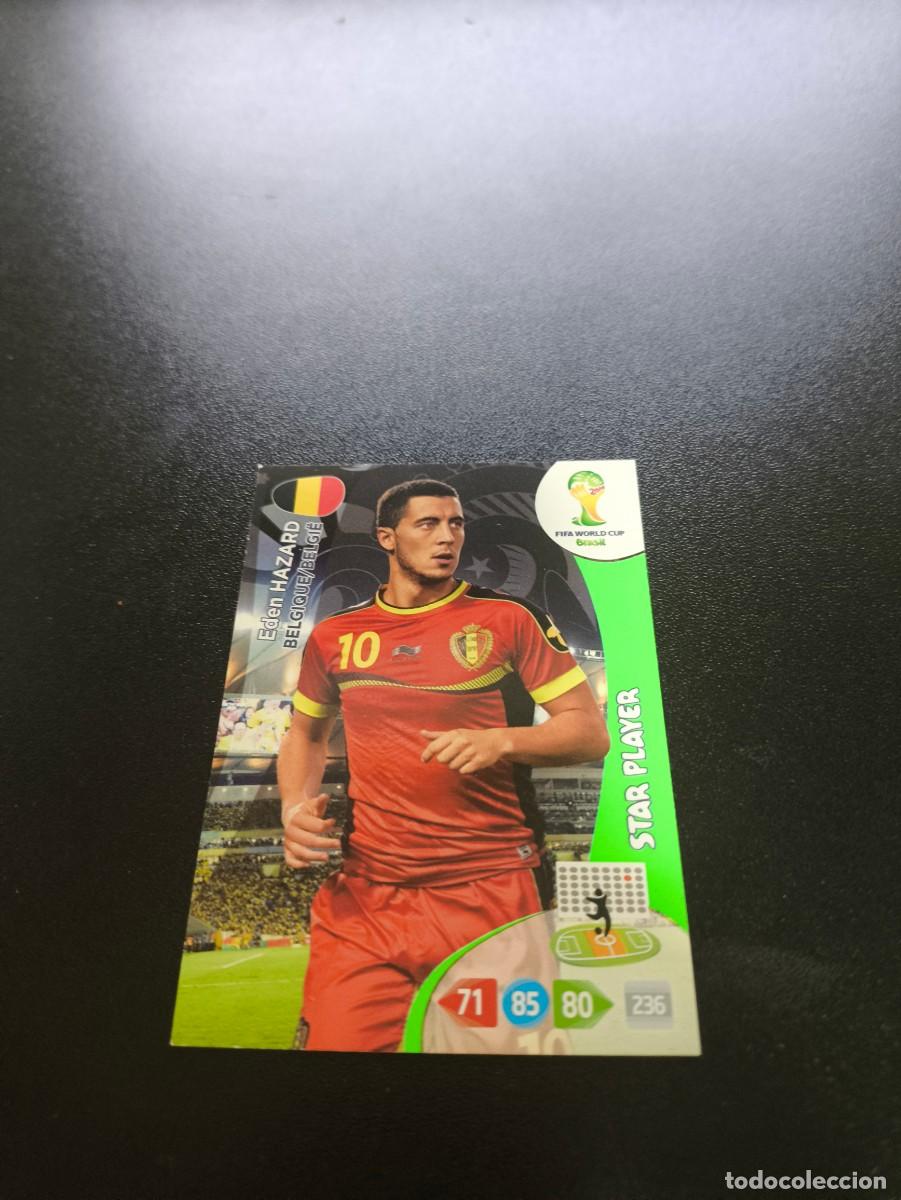 Cromos de Futebol: Eden Hazard STAR PLAYER BELGICA PANINI ADRENALYN XL WORLD CUP MUNDIAL BRASIL 2014 NO LIGA ESTE