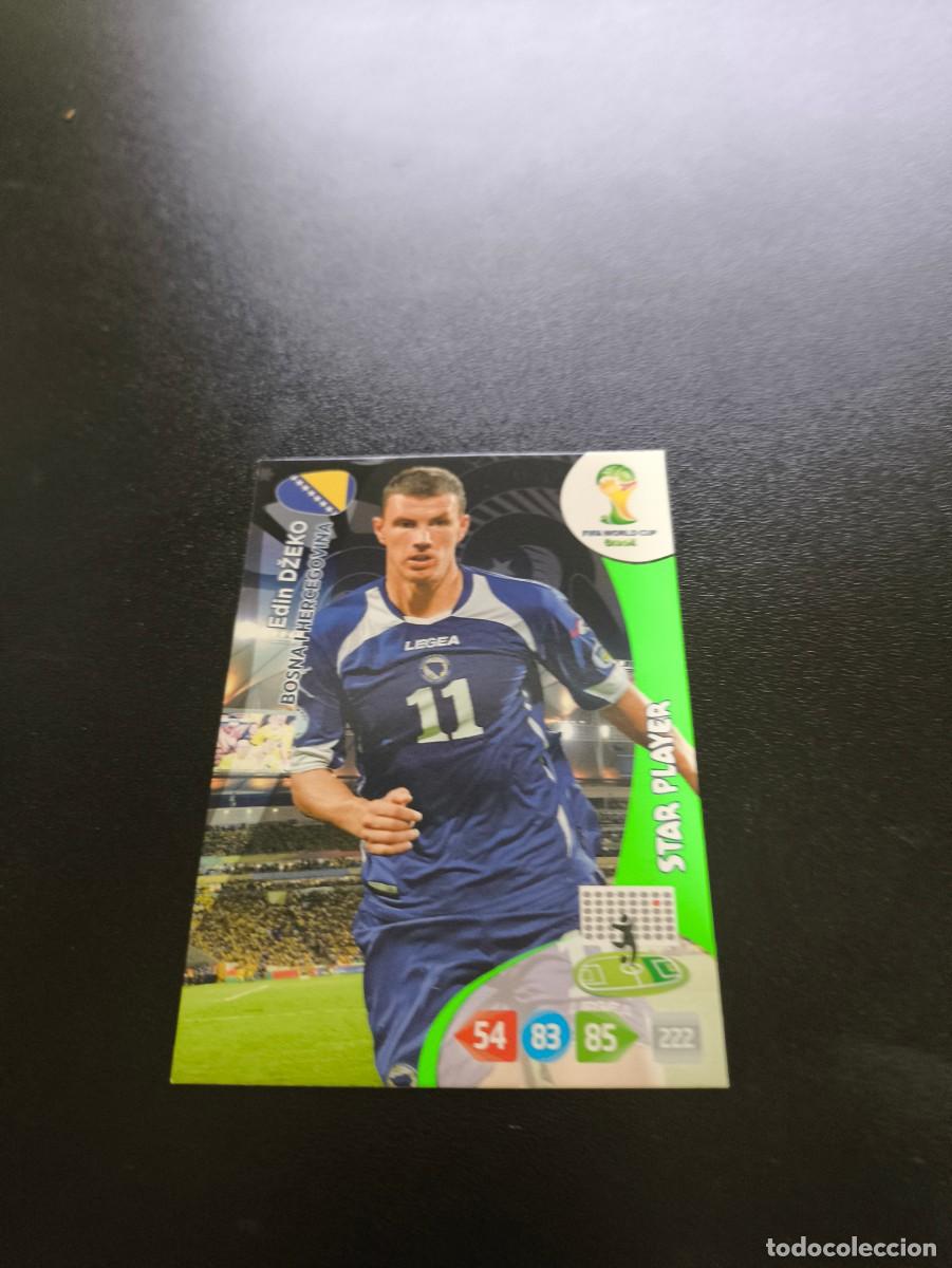 Cromos de F&uacute;tbol: Edin Džeko STAR PLAYER BOSNIA PANINI ADRENALYN XL WORLD CUP MUNDIAL BRASIL 2014 NO LIGA ESTE