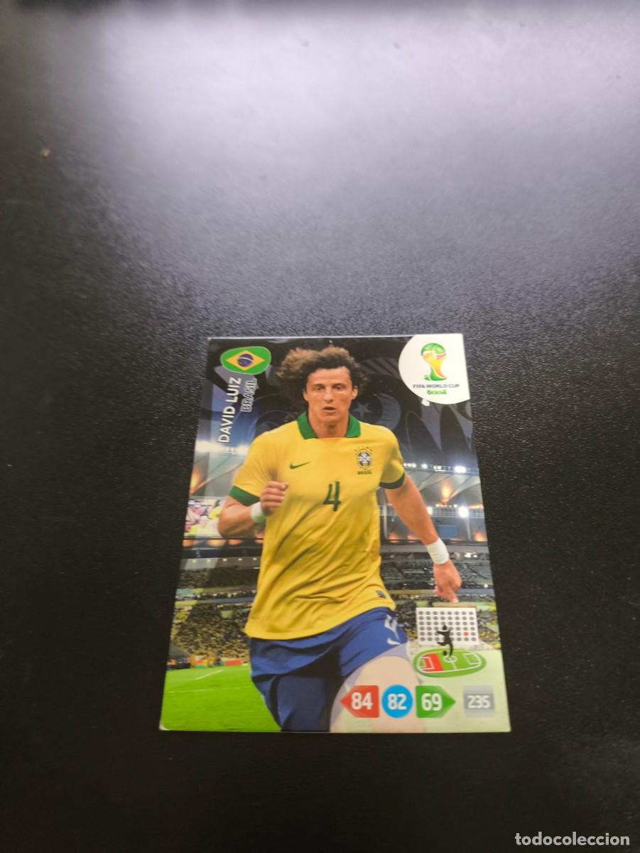 Cromos de F&uacute;tbol: David Luiz BRASIL BRAZIL PANINI ADRENALYN XL WORLD CUP MUNDIAL BRASIL 2014 NO LIGA ESTE