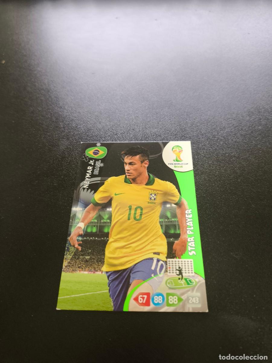 Cromos de F&uacute;tbol: Neymar Jr. STAR PLAYER BRASIL BRAZIL PANINI ADRENALYN XL WORLD CUP MUNDIAL BRASIL 2014 NO LIGA ESTE