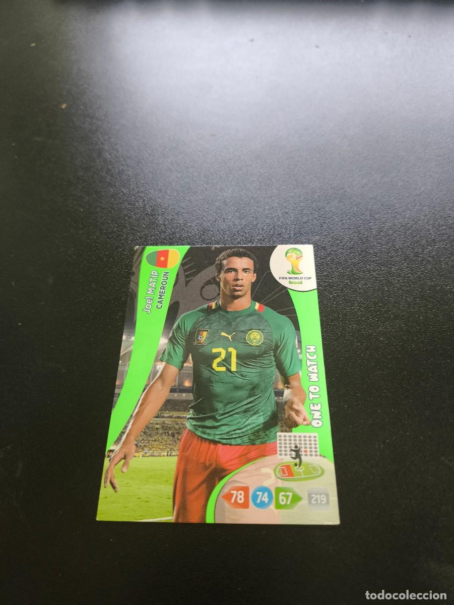 Cromos de F&uacute;tbol: Joel Matip ONE TO WATCH CAMERUN PANINI ADRENALYN XL WORLD CUP MUNDIAL BRASIL 2014 NO LIGA ESTE