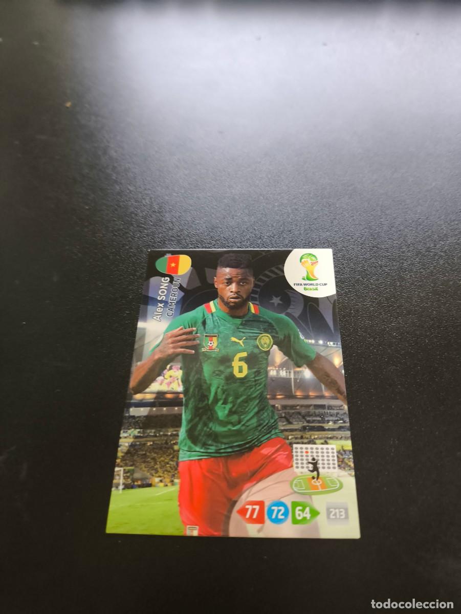 Cromos de F&uacute;tbol: Alex Song CAMERUN PANINI ADRENALYN XL WORLD CUP MUNDIAL BRASIL 2014 NO LIGA ESTE