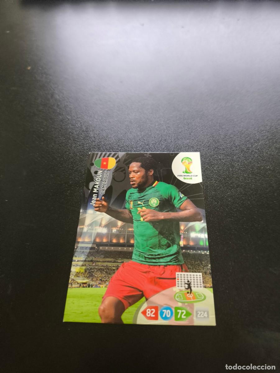 Cromos de F&uacute;tbol: Jean Makoun CAMERUN PANINI ADRENALYN XL WORLD CUP MUNDIAL BRASIL 2014 NO LIGA ESTE