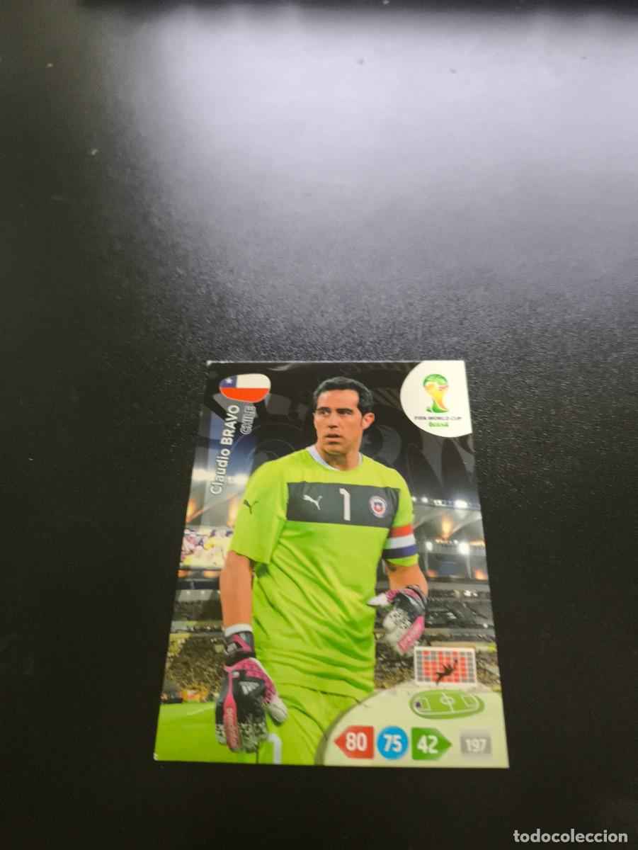 Cromos de F&uacute;tbol: Claudio Bravo CHILE PANINI ADRENALYN XL WORLD CUP MUNDIAL BRASIL 2014 NO LIGA ESTE