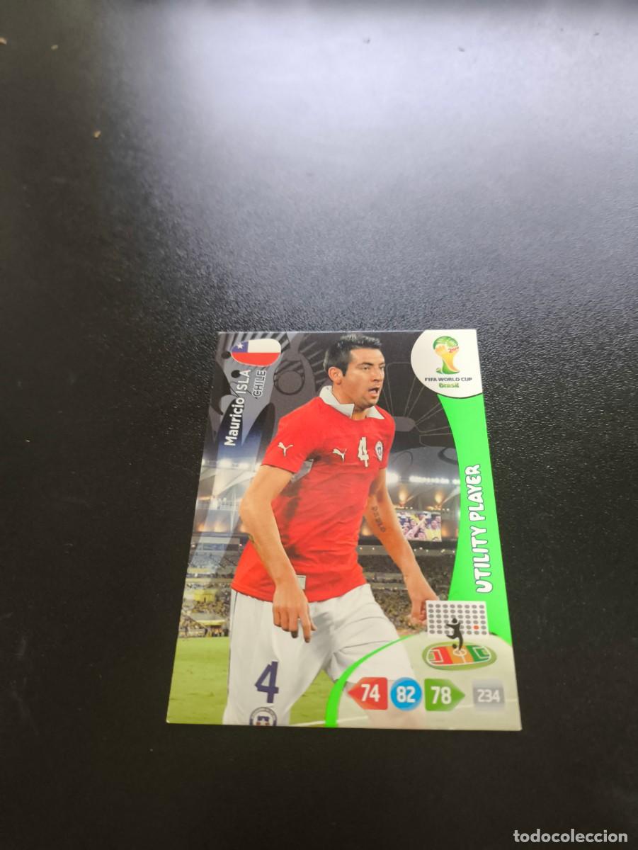 Cromos de F&uacute;tbol: Mauricio Isla UTILITY PLAYER CHILE PANINI ADRENALYN XL WORLD CUP MUNDIAL BRASIL 2014 NO LIGA ESTE