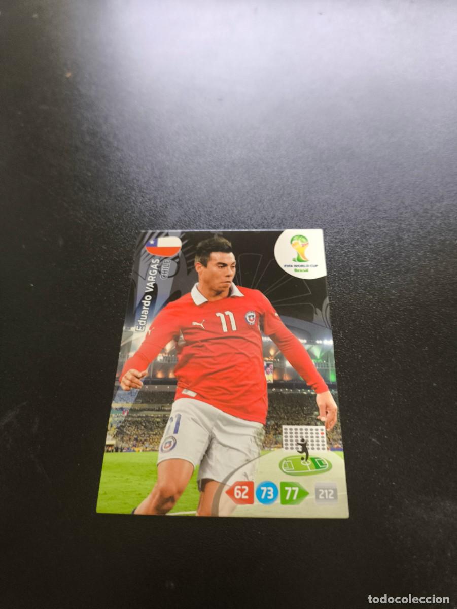 Cromos de F&uacute;tbol: Eduardo Vargas CHILE PANINI ADRENALYN XL WORLD CUP MUNDIAL BRASIL 2014 NO LIGA ESTE