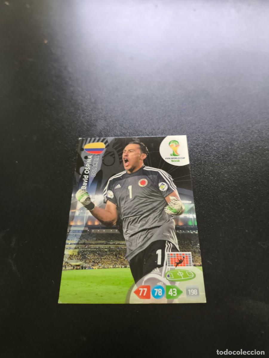 Cromos de F&uacute;tbol: David Ospina COLOMBIA PANINI ADRENALYN XL WORLD CUP MUNDIAL BRASIL 2014 NO LIGA ESTE