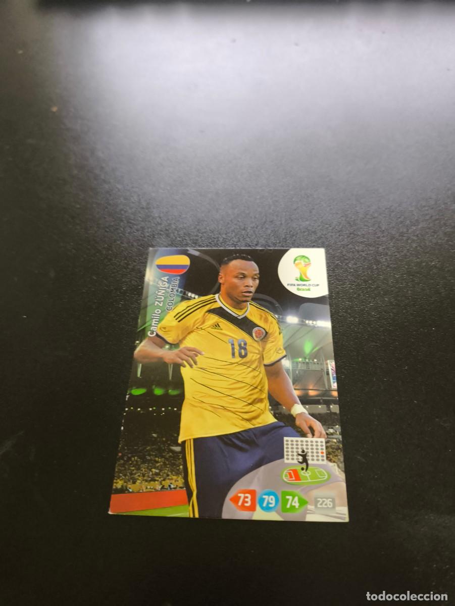Cromos de F&uacute;tbol: Camilo Z&uacute;&ntilde;iga COLOMBIA PANINI ADRENALYN XL WORLD CUP MUNDIAL BRASIL 2014 NO LIGA ESTE