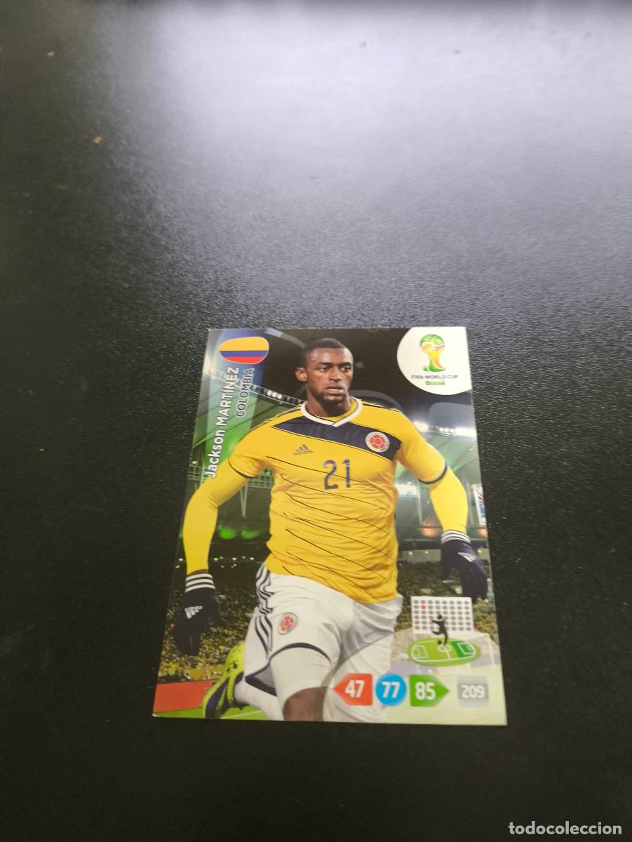 Cromos de F&uacute;tbol: Jackson Mart&iacute;nez COLOMBIA PANINI ADRENALYN XL WORLD CUP MUNDIAL BRASIL 2014 NO LIGA ESTE
