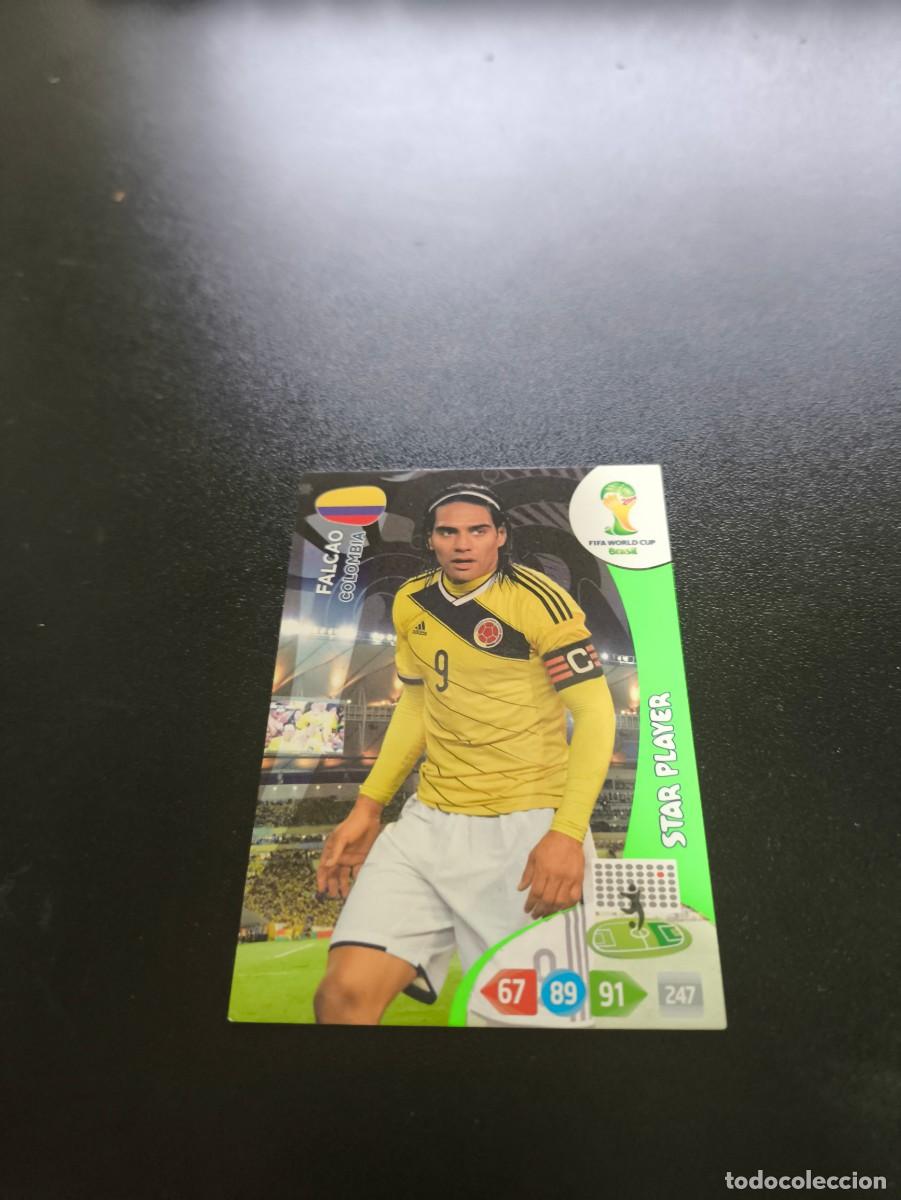 Cromos de F&uacute;tbol: Falcao STAR PLAYER COLOMBIA PANINI ADRENALYN XL WORLD CUP MUNDIAL BRASIL 2014 NO LIGA ESTE