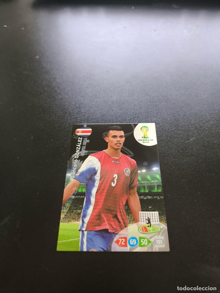 Cromos de F&uacute;tbol: Giancarlo Gonz&aacute;lez COSTA RICA PANINI ADRENALYN XL WORLD CUP MUNDIAL BRASIL 2014 NO LIGA ESTE