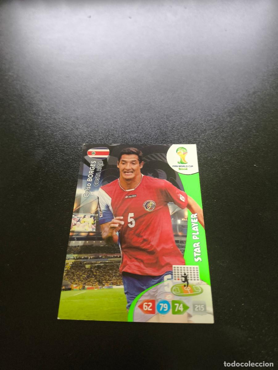Cromos de F&uacute;tbol: Celso Borges STAR PLAYER COSTA RICA PANINI ADRENALYN XL WORLD CUP MUNDIAL BRASIL 2014 NO LIGA ESTE