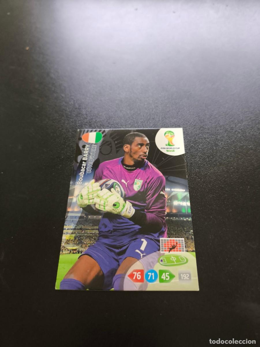 Cromos de F&uacute;tbol: Boubacar Barry COSTA DE MARFIL PANINI ADRENALYN XL WORLD CUP MUNDIAL BRASIL 2014 NO LIGA ESTE