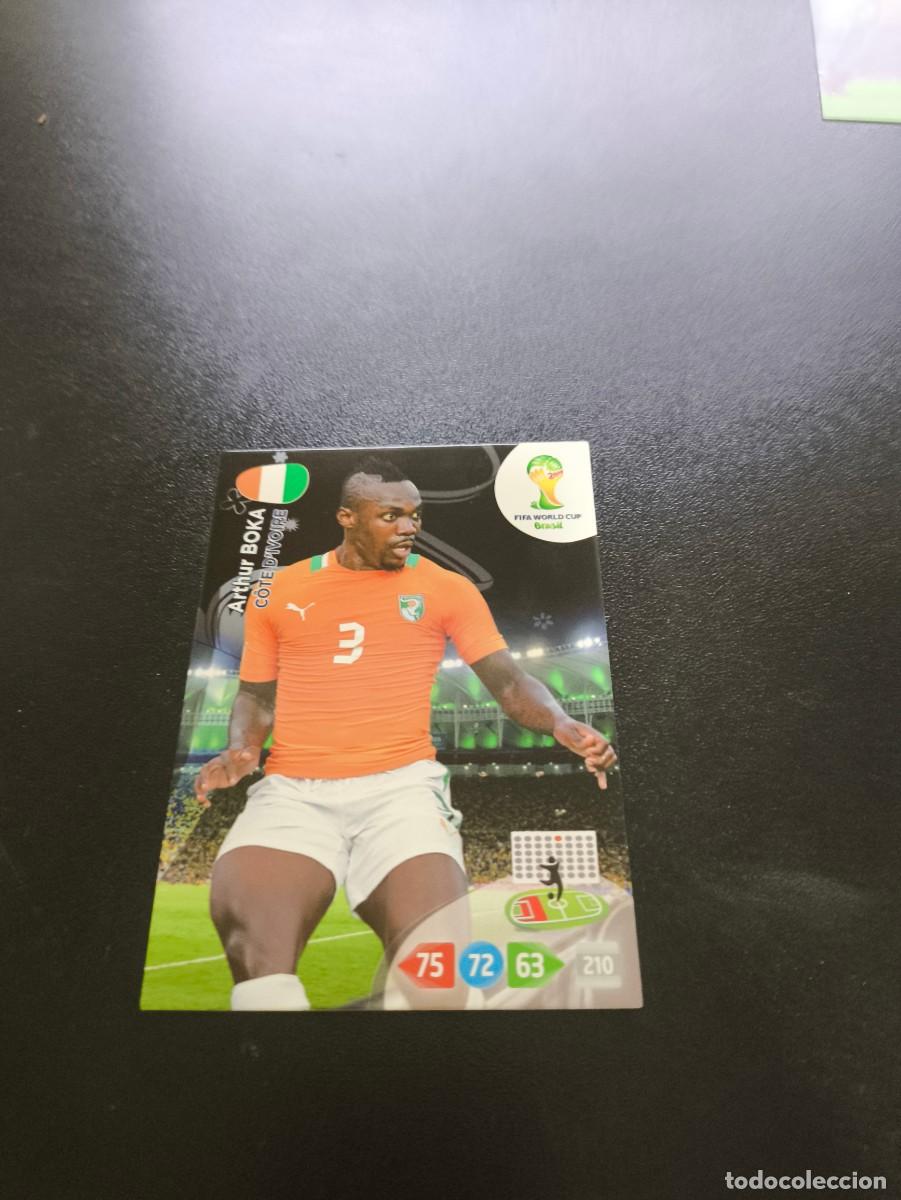 Cromos de F&uacute;tbol: Arthur Boka COSTA DE MARFIL PANINI ADRENALYN XL WORLD CUP MUNDIAL BRASIL 2014 NO LIGA ESTE