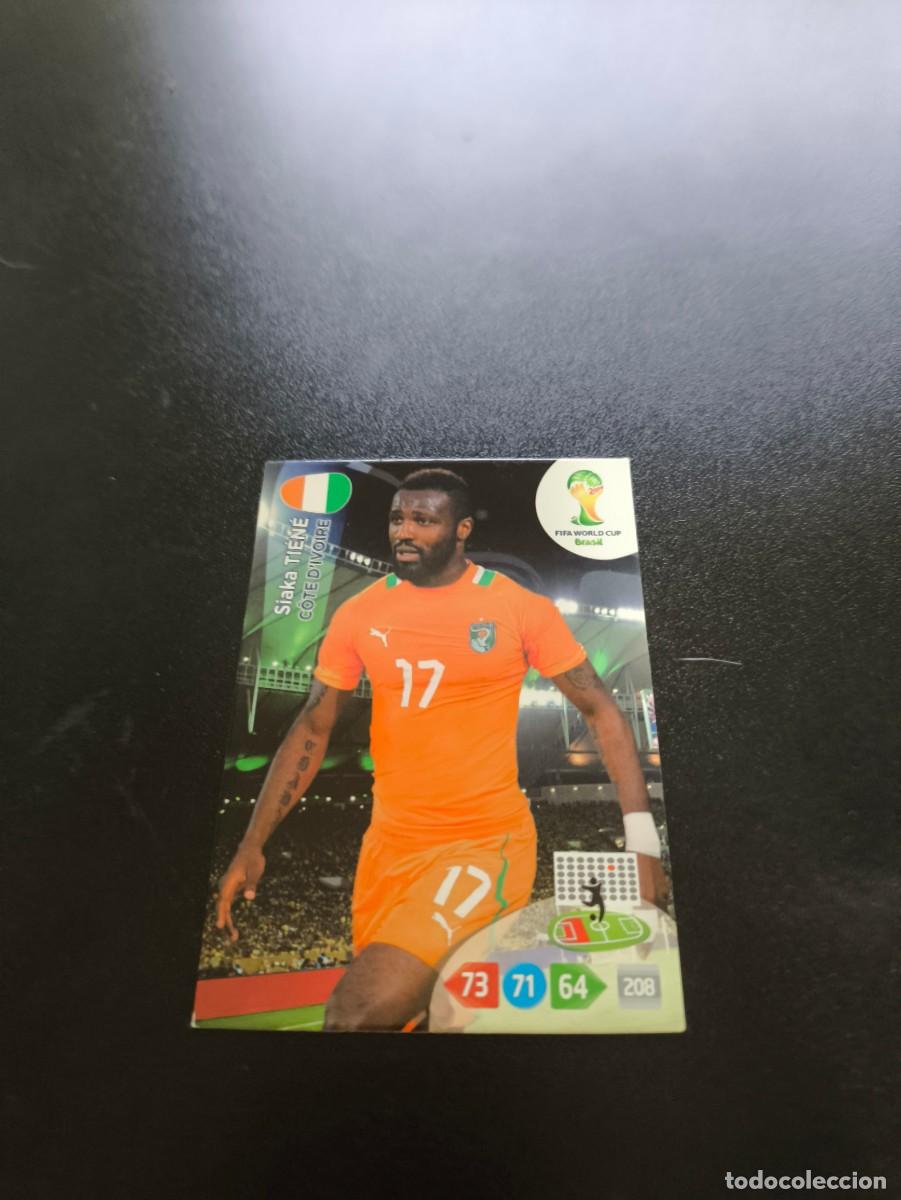 Cromos de F&uacute;tbol: Siaka Ti&eacute;n&eacute; COSTA DE MARFIL PANINI ADRENALYN XL WORLD CUP MUNDIAL BRASIL 2014 NO LIGA ESTE
