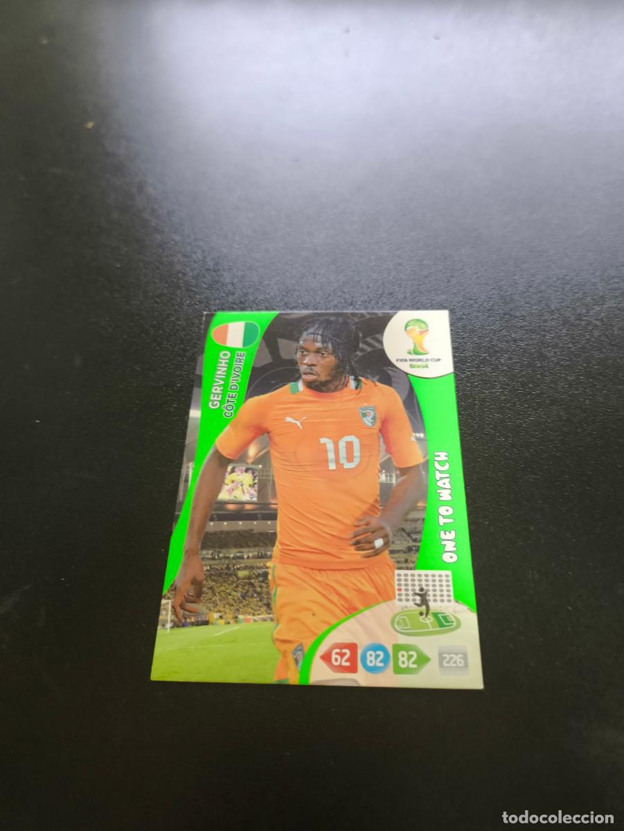 Cromos de F&uacute;tbol: Gervinho ONE TO WATCH COSTA DE MARFIL PANINI ADRENALYN XL WORLD CUP MUNDIAL BRASIL 2014 NO LIGA ESTE