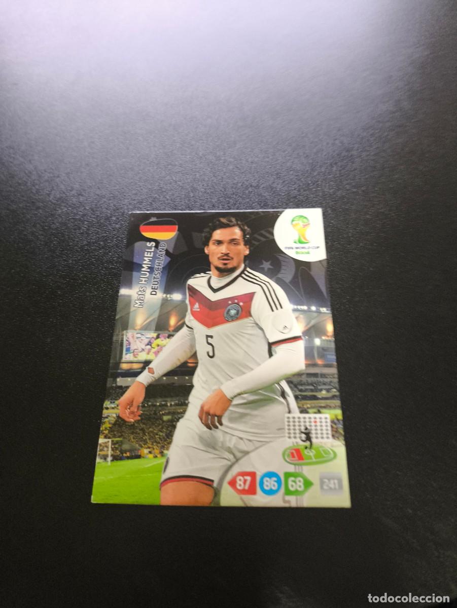 Cromos de F&uacute;tbol: Mats Hummels ALEMANIA GERMANY PANINI ADRENALYN XL WORLD CUP MUNDIAL BRASIL 2014 NO LIGA ESTE