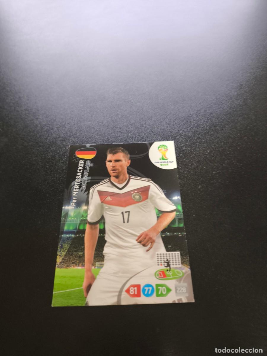 Cromos de F&uacute;tbol: Per Mertesacker ALEMANIA GERMANY PANINI ADRENALYN XL WORLD CUP MUNDIAL BRASIL 2014 NO LIGA ESTE