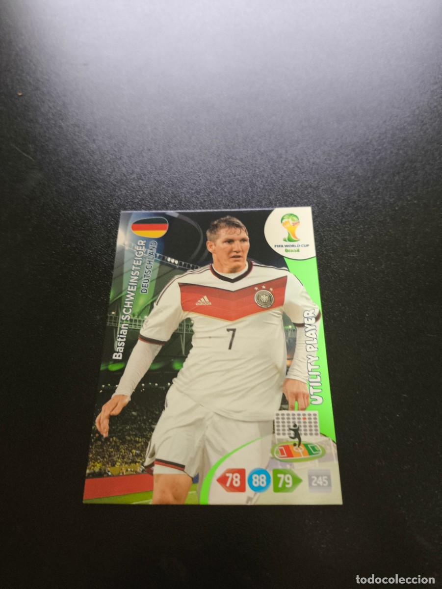 Cromos de F&uacute;tbol: Schweinsteiger UTILITY ALEMANIA PANINI ADRENALYN XL WORLD CUP MUNDIAL BRASIL 2014 NO LIGA ESTE