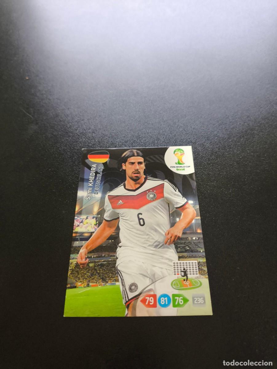 Cromos de F&uacute;tbol: Sami Khedira ALEMANIA GERMANY PANINI ADRENALYN XL WORLD CUP MUNDIAL BRASIL 2014 NO LIGA ESTE